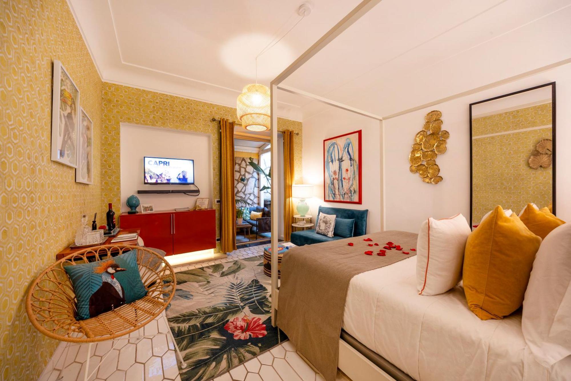 Suite Apartment Capri Con Jacuzzi In Piazzetta Ngoại thất bức ảnh